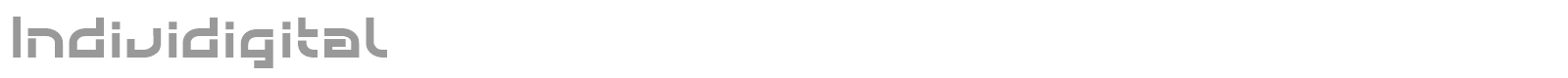 Individigital font preview